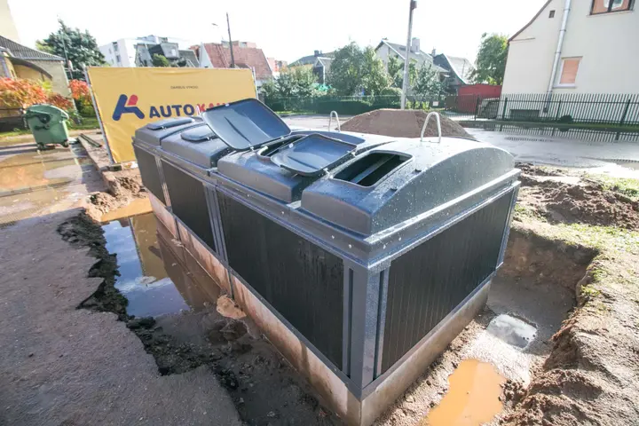 Nauji konteineriai Vilijampolėje