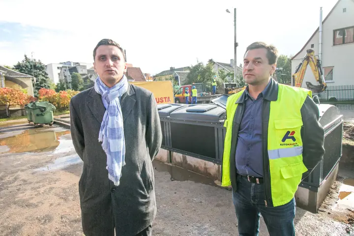 Nauji konteineriai Vilijampolėje