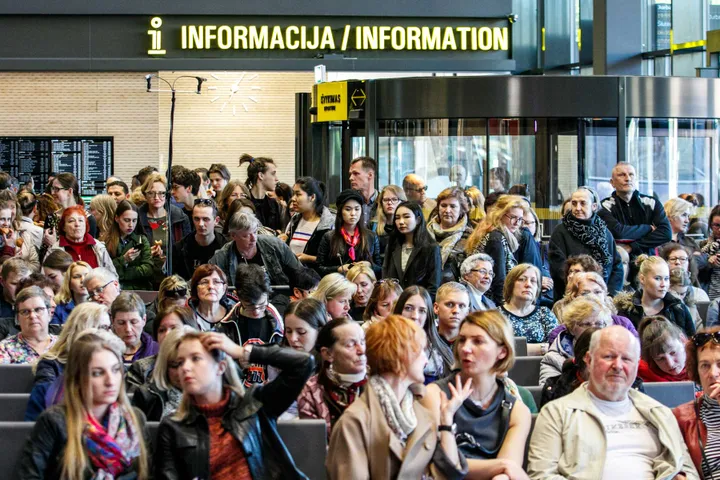 Kaunas Jazz autobusų stotyje
