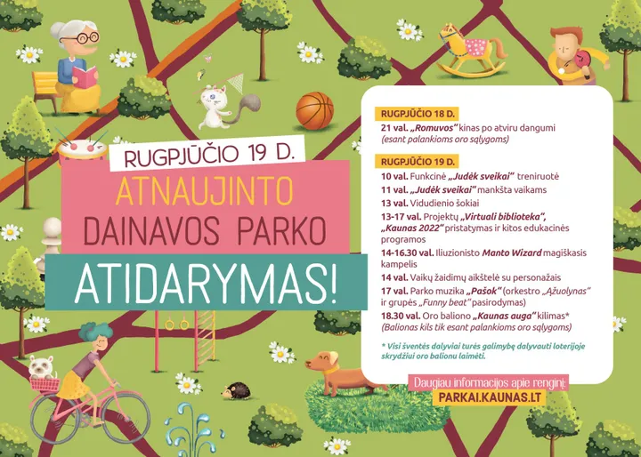perziurai a3 dainavos atidarymas