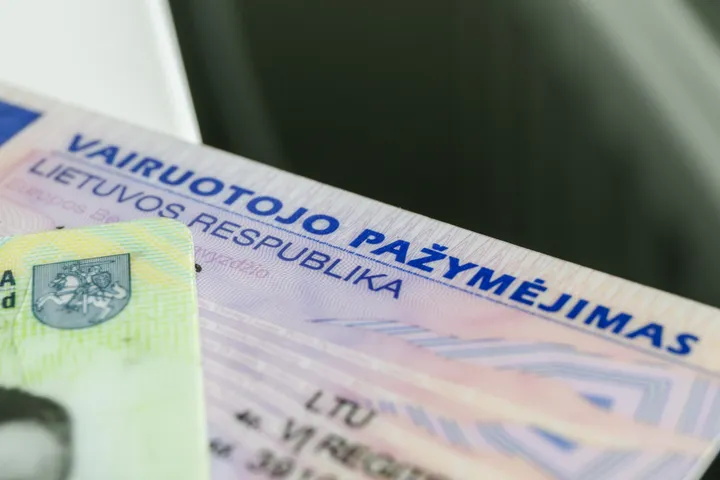 Vairuotojo pažymėjimas
