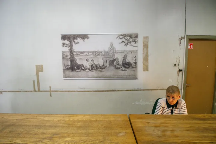 Ekskursija po Kauno prekybos, pramonės ir amatų rūmuose įsikūrusią biblioteką