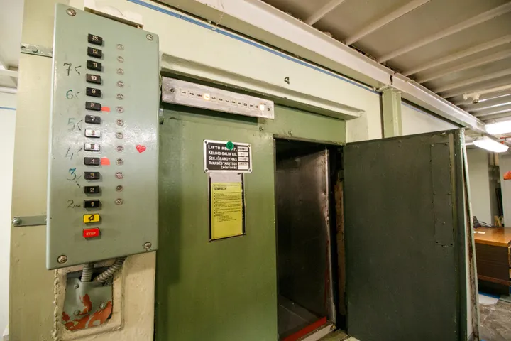 Kauno apskrities viešosios bibliotekos (KAVB) saugyklos bokštas