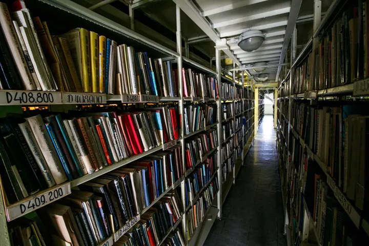 Kauno apskrities viešosios bibliotekos (KAVB) saugyklos bokštas