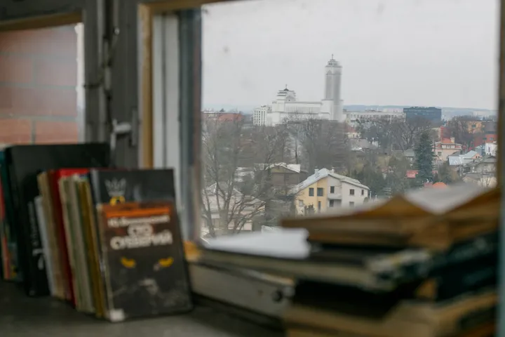 Kauno apskrities viešosios bibliotekos (KAVB) saugyklos bokštas