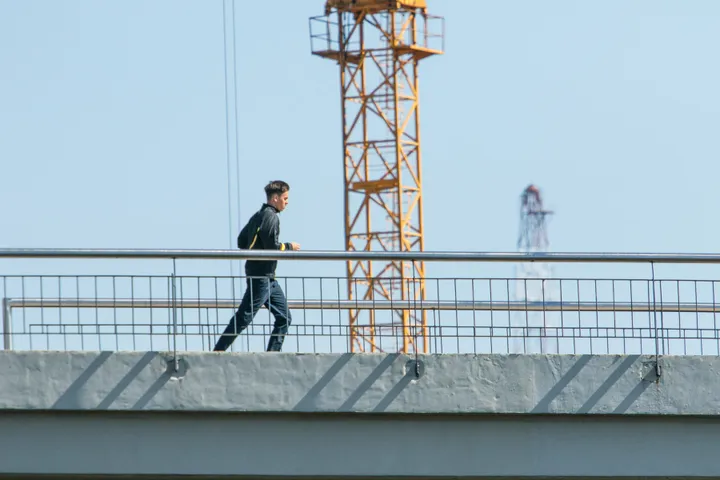 Pavasario šiluma užplūdo miestą