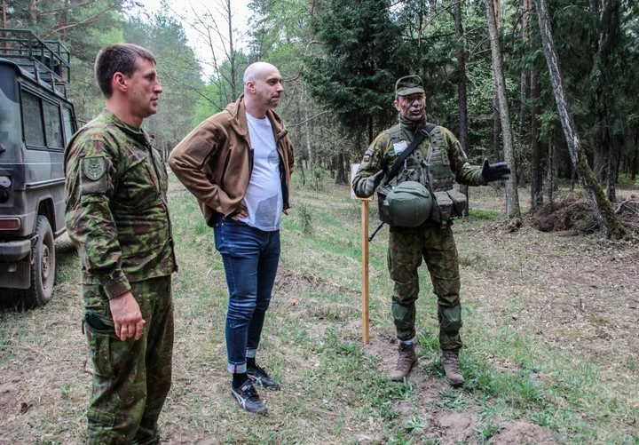 Vaidoto bataliono karių tarnybos akimirkos