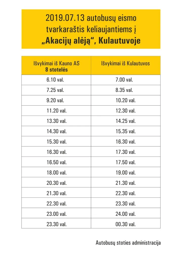 akacij alja ivykim tvarkaratis