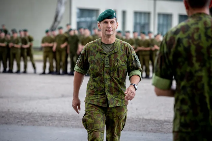 Kunigaikščio Vaidoto bataliono vadas plk. ltn. E. Lastauskas
