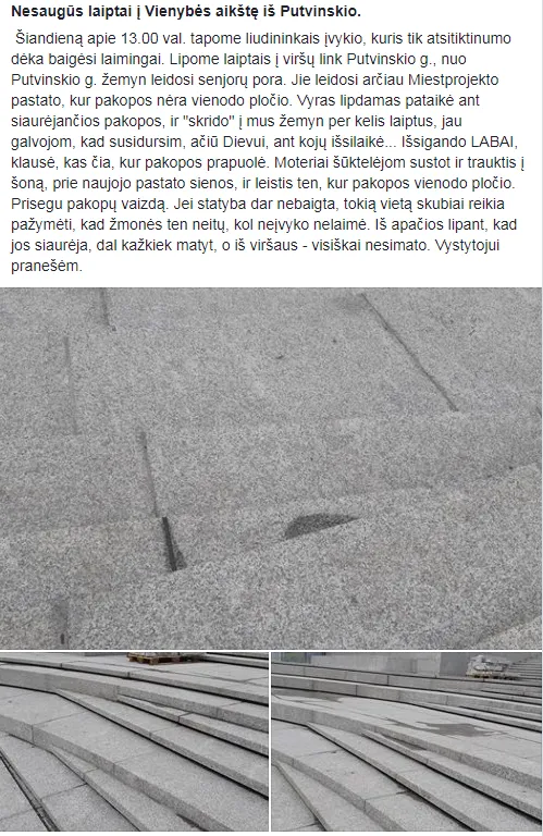 ekrano nuotrauka vienybs aikts laiptai