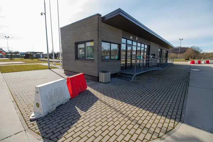 Mobilus koronaviruso patikros punktas Jonavos gatvėje