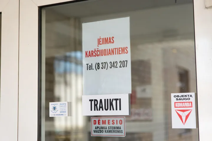 Šančių poliklinikoje atidaryta karščiavimo klinika