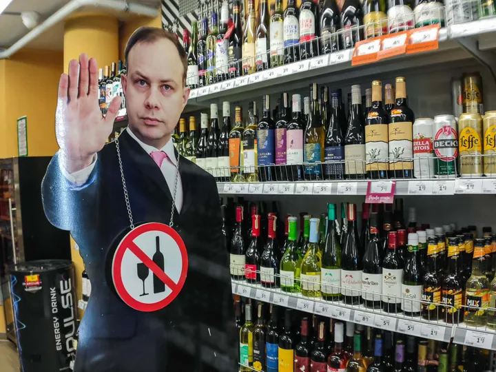 A. Veryga, alkoholiniai gėrimai, alkoholio draudimas