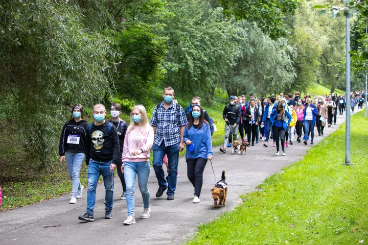 „IKI Ėjimo varžybos“ Panemunės šile