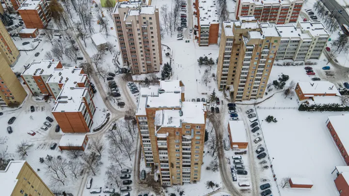 Bermudų trikampis - gyvenamasis kvartalas Dainavoje
