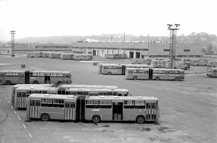 1989 m naujoji kauno autobusu parko aikstele vilijampoleje kaune k jureles nuotr lcva scaled