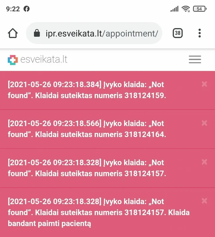 registracija pas gydytoja