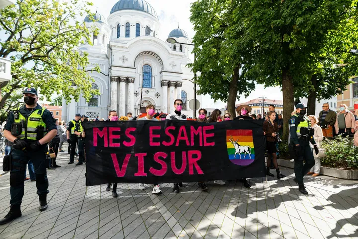 „Kaunas Pride“ eitynės / V. Sidabro nuotr.