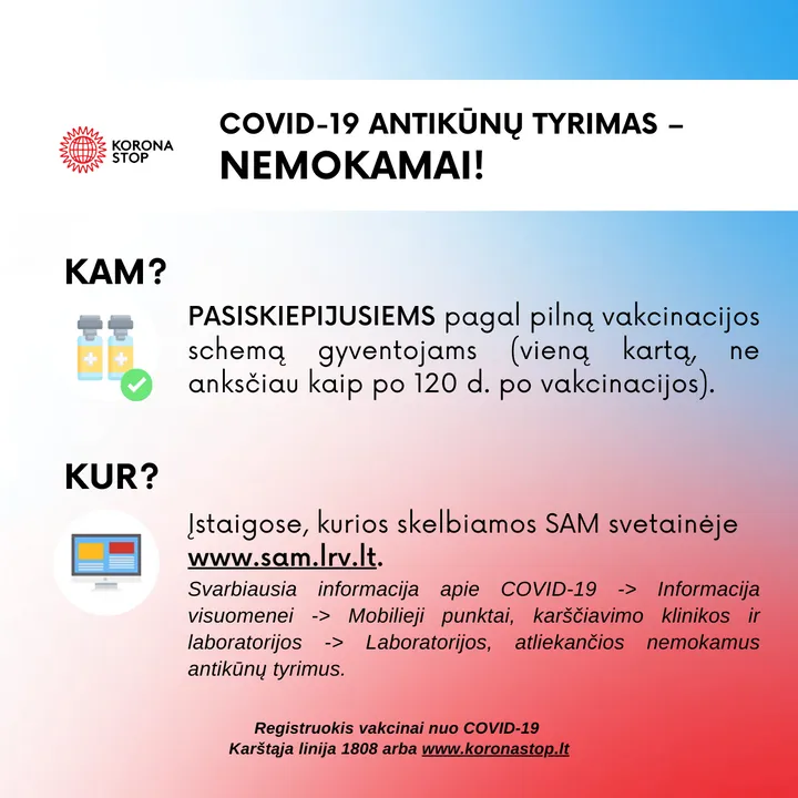 antikunu tyrimas