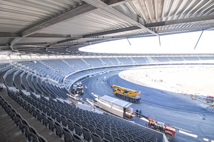 Futbolo stadiono statybos