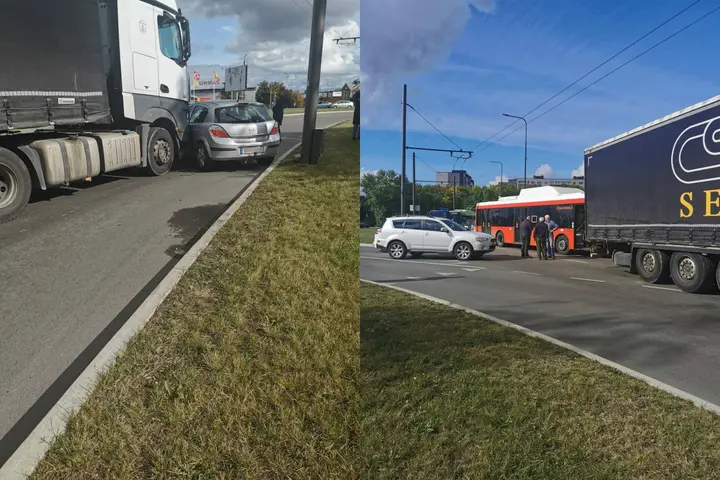 Avarija „Urmo“ žiede / Skaitytojos nuotr.