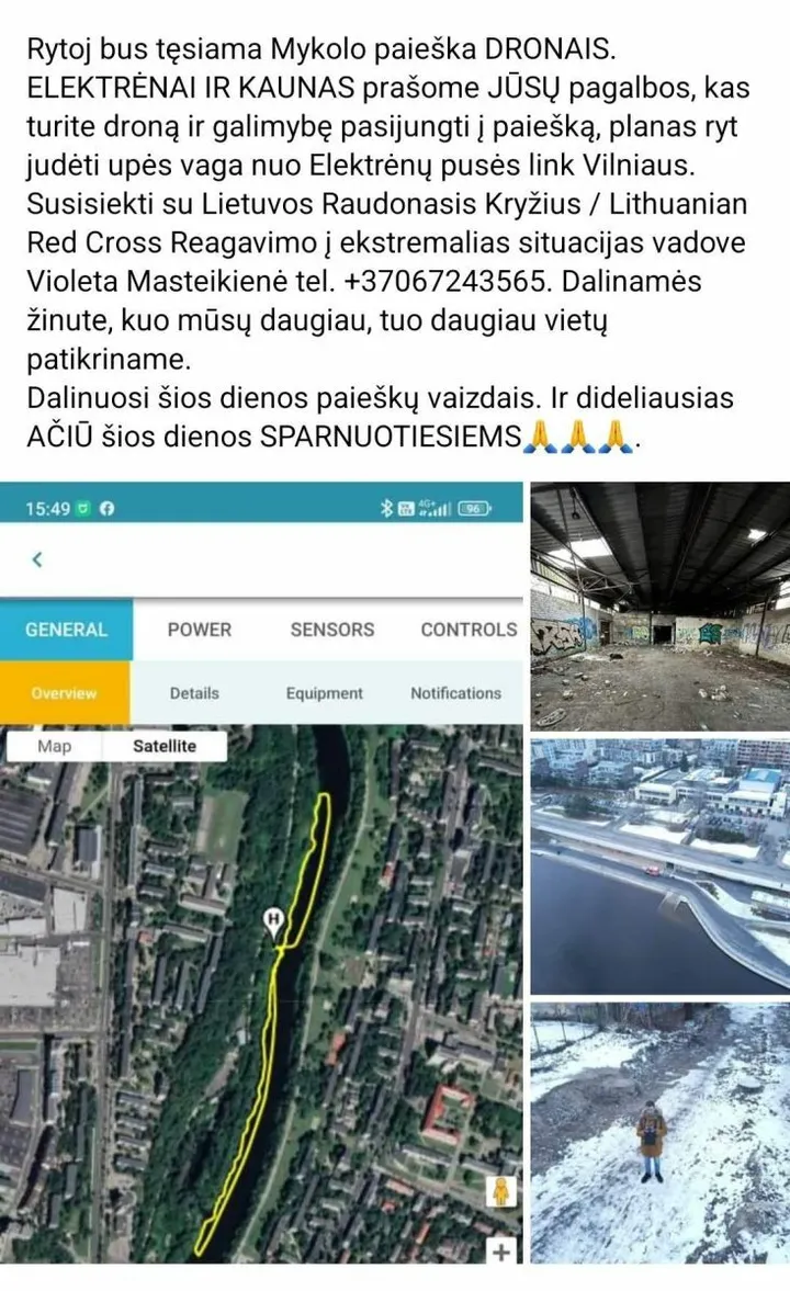 mykolo paieska