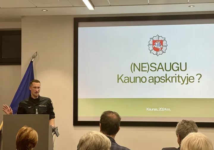 Kauno AVPK viršininkas Mindaugas Baršys / „Kas vyksta Kaune“ nuotr.
