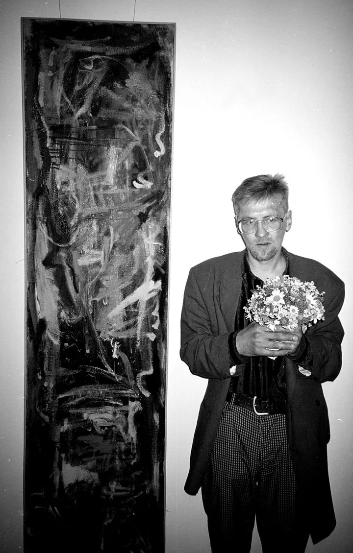 Raimundas Mikšys ir jo darbai / M. Patašini nuotr.