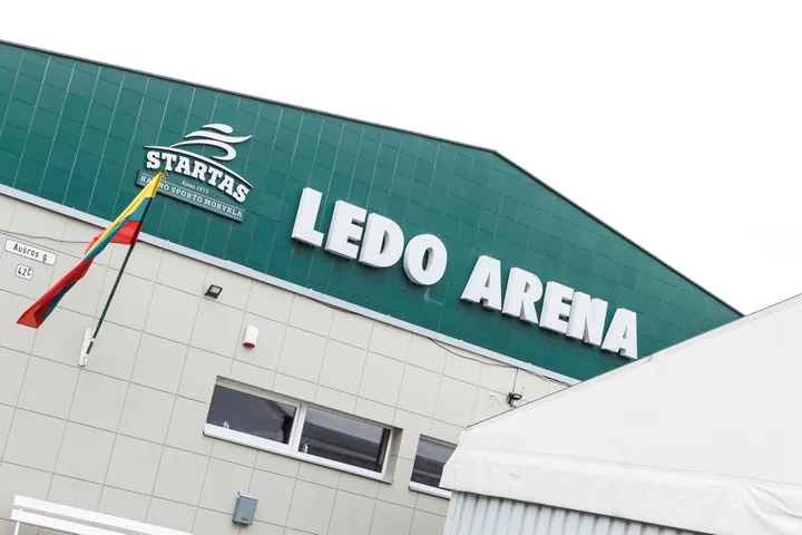 Ledo arena Žaliakalnyje / R. Tenio nuotr.