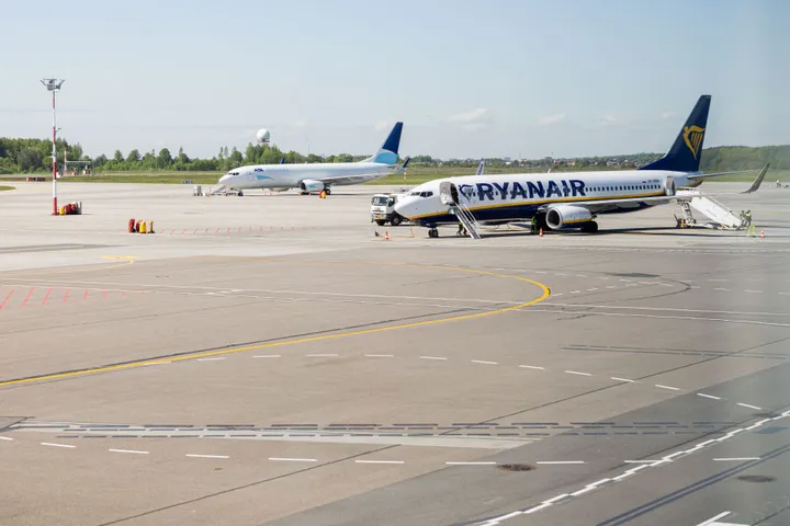 „Ryanair“ orlaivių priežiūros angaras Kauno oro uoste /&nbsp;ELTA / Ž. Gedvilo nuotr.