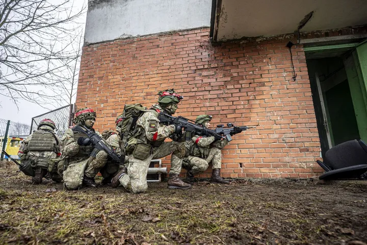 Karinės pratybos / PJVIB nuotr.