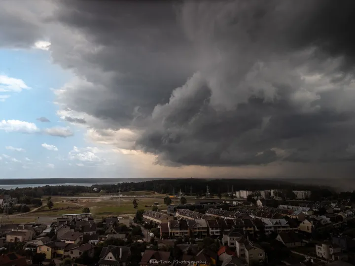 Audros debesys / Skaitytojų nuotr.