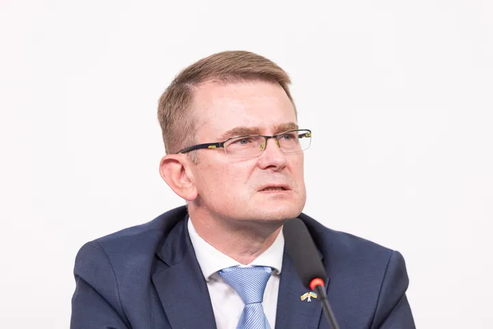 Spaudos konferencija Kauno klinikose / R. Tenio nuotr.