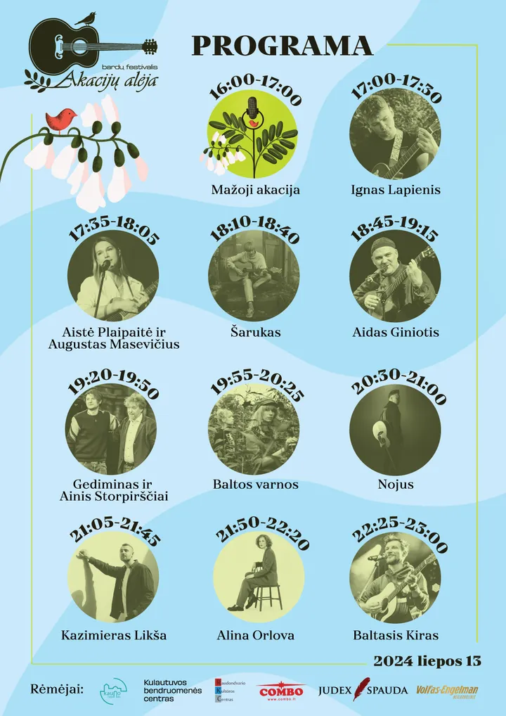 Festivalio programa / Organizatorių nuotr.