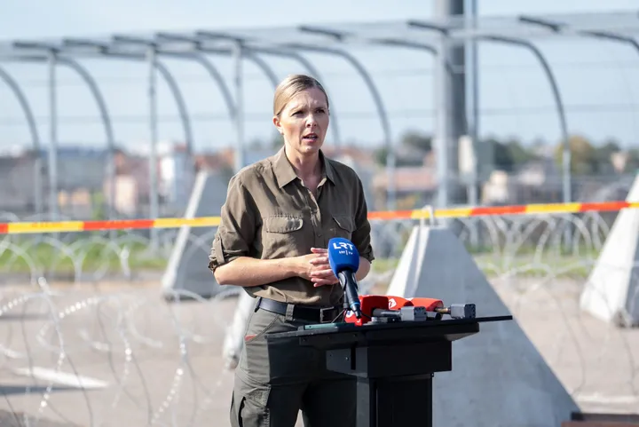 Ant Nemuno kranto įrengtos kontmobilumo priemonės /  št. srž. A. Čemerkos nuotr.