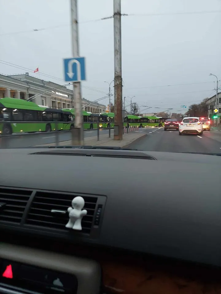 Avarija prie geležinkelio stoties / Skaitytojos nuotr.