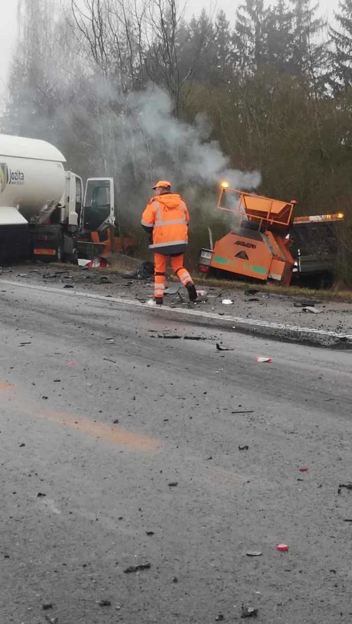 Avarija magistralėje / Skaitojos nuotr.