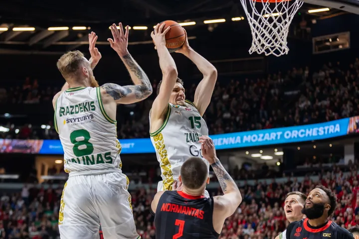 Kauno „Žalgiris“ – Vilniaus „Rytas“ / P. Adamovič / BNS nuotr.