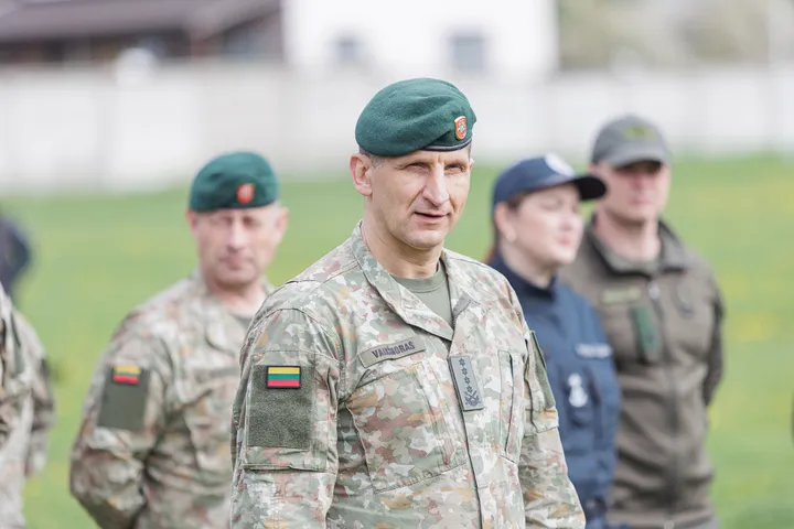 Šuns diena Lietuvos kariuomenėje / R. Tenio nuotr.