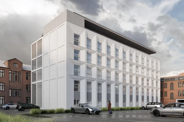 S. Daukanto g.21A planuojama viešbučio rekonstrukcija, vizualizacija (statytojų nuotr.)