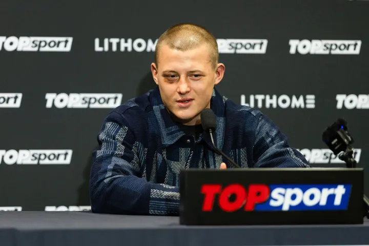 Eimanto Stanionio ir Vido Bružo spaudos konferencija / A. Barkausko, ELTOS nuotr.