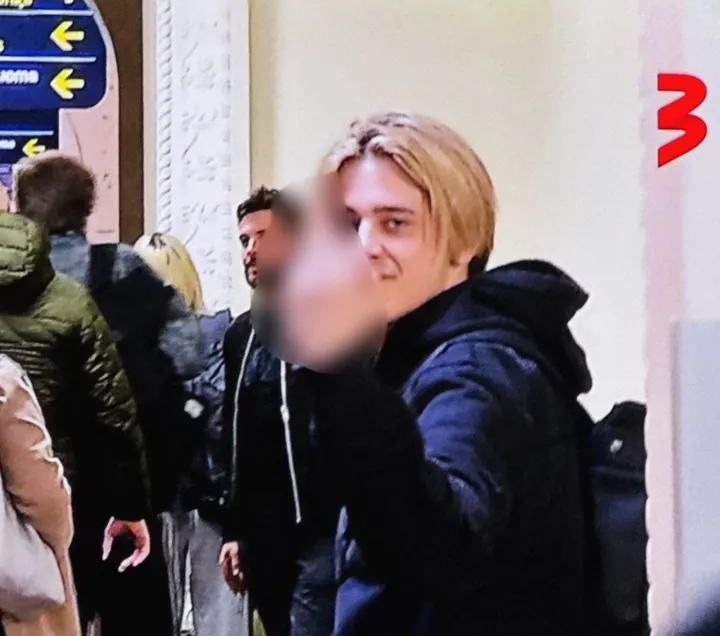 L. Radzevičiaus gestas / stop kadras, TV3 / Delfi nuotr.