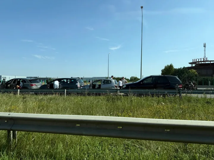 Masinė avarija kelyje A1 / Skaityojų nuotr.