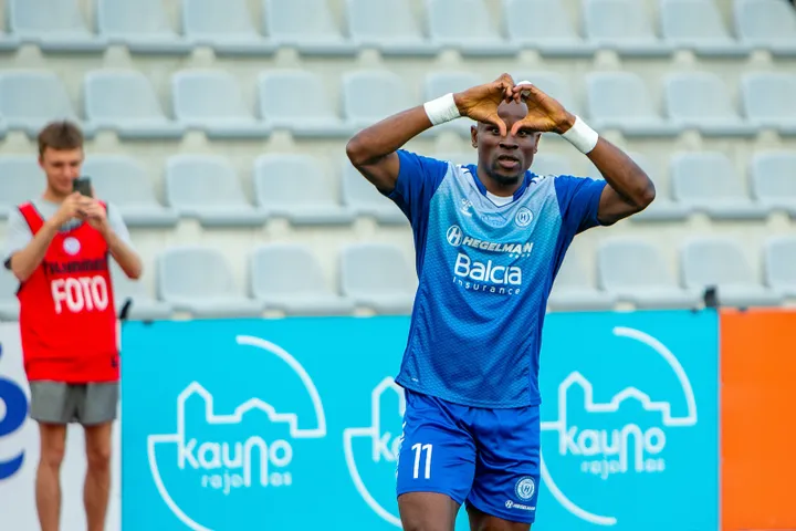 Njoya Abdelas / FC „Hegelmann“ nuotr.