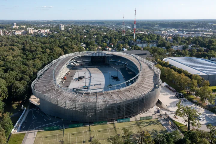 Pasiruošimas Post Malone koncertui Kaune / Kas vyksta Kaune nuotr.