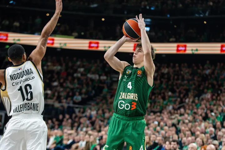 Eurolyga: „Žalgiris“ – ASVEL. 2025-10-30, Kaunas (Teodoras Biliūnas/BNS)