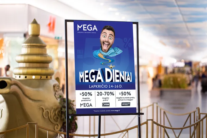 Prekybos ir laisvalaikio centre „Mega“ prasideda MEGADIENIAI / Organizatorių nuotr.