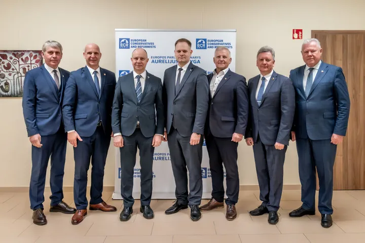 Konferencija „Lietuvos regionų politika: ar turime teisę pasilikti?“, kurioje dalyvavo EP narys dr. A. Veryga / Organizatorių nuotr.