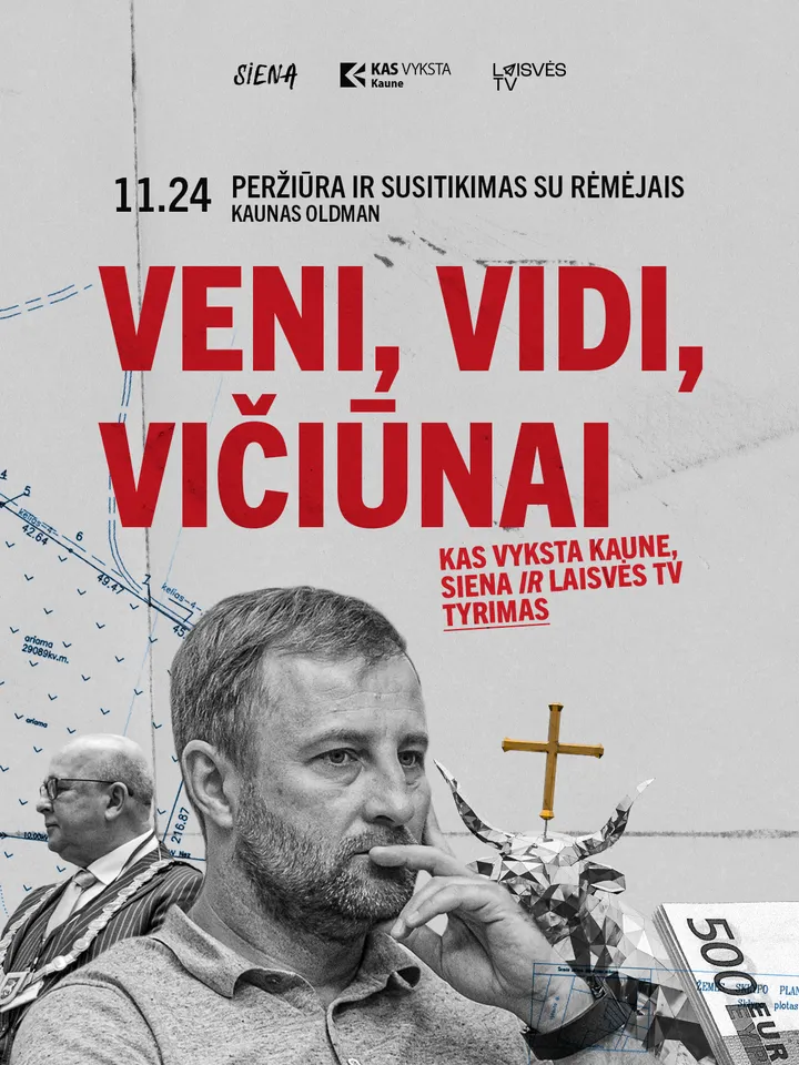 Žurnalistinio tyrimo premjera 