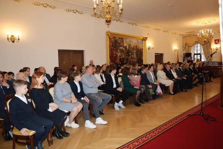 Apdovanojimai Kauno rajono moksleiviams / KRS nuotr.